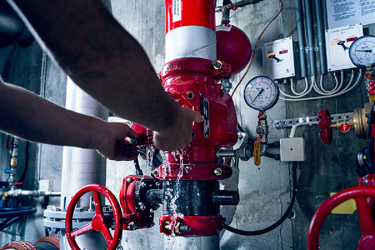 Rørleggere hos Norsk Sprinklerteknikk